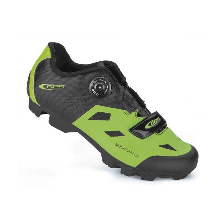 ZAPATILLAS GES MTB MOUNTRACER VERDE NEGRA 40